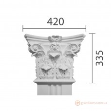 Капитель пилястры из гипса кп-48