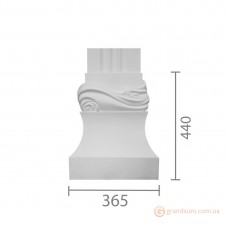 База пилястры из гипса б-42