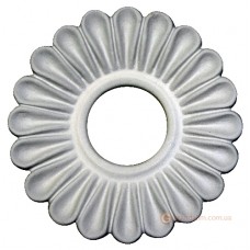 Розетка потолочная из гипса р-12 диаметр 130