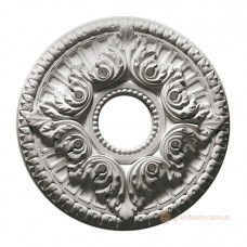 Розетка потолочная из гипса р-106 диаметр 470