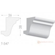 Тяга, гипсовый молдинг т-547