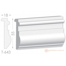 Тяга, гипсовый молдинг т-643