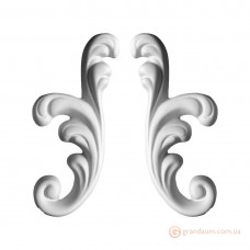 Декоративный угол из гипса у-22 h135мм