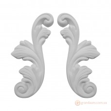 Декоративный угол из гипса у-18 h166мм