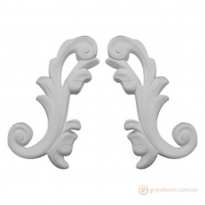 Декоративный угол из гипса у-2 h120мм