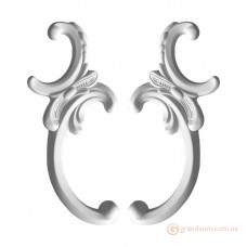 Декоративный угол из гипса у-32 h220мм