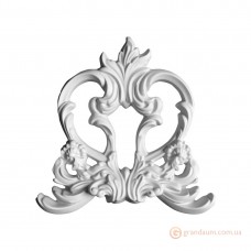 Декоративный угол из гипса у-33 h235х235мм