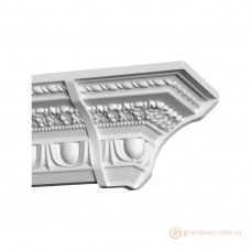 Декоративный угол из гипса у-55 h92х113мм