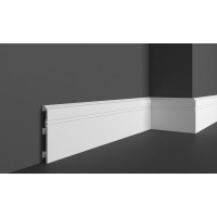 Напольный плинтус с гладким профилем Grand decor HCR 512 