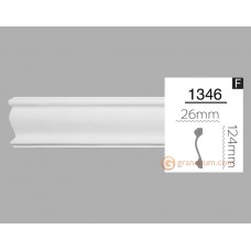 Напольный плинтус гибкий Home Decor 1346 (2,44м) Flexi