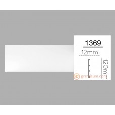 Напольный плинтус с гладким профилем Home Decor 1369 (2,44м)