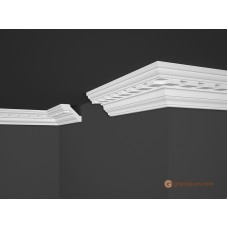 Потолочный плинтус с орнаментом, багет Marbet B15 80*61MM