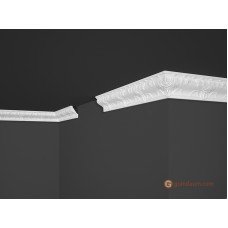 Потолочный плинтус с орнаментом, багет Marbet B16 43,7*63MM