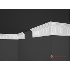 Потолочный плинтус с орнаментом, багет Marbet B19 28,5*75MM