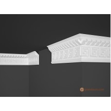 Потолочный плинтус с орнаментом, багет Marbet B25 37*100MM