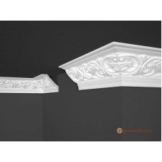 Потолочный плинтус с орнаментом, багет Marbet B44 89*89MM