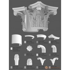 Базы и капители Modus decor КЛ 017.06