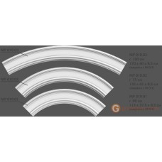 Молдинг радиусный Modus decor МР 010.01