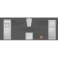 Угловые элементы и вставки Modus decor УЛ 016