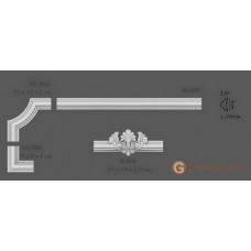 Угловые элементы и вставки Modus decor УМ 006