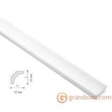 Потолочный плинтус с гладким профилем NMC LX65