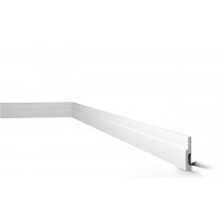 Напольный плинтус с гладким профилем NMC FT8