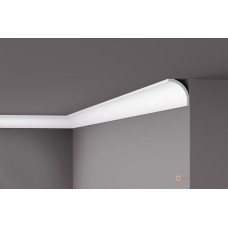 Потолочный плинтус с гладким профилем NMC B1