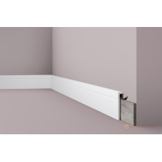 Напольный плинтус с гладким профилем NMC CF2