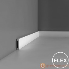Напольный плинтус гибкий Orac Decor DX157F