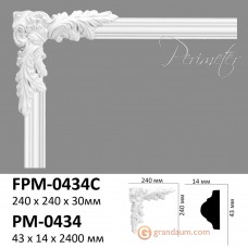Угловой элемент Perimeter PM-0434C 