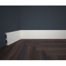 Напольный плинтус с гладким профилем Perimeter MPU-080.014.01