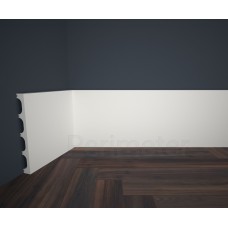 Напольный плинтус с гладким профилем Perimeter MPU-150.016.01