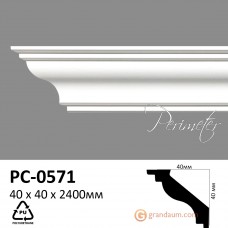 Карниз с гладким профилем Perimeter PC-0571 