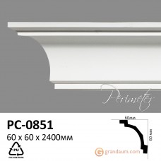 Карниз с гладким профилем Perimeter PC-0851 