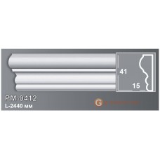 Молдинг с гладким профилем Perimeter PM-0412 