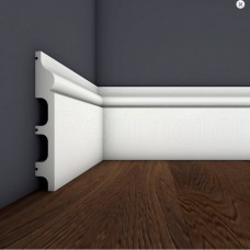 Напольный плинтус с гладким профилем Perimeter SB-100.015.01