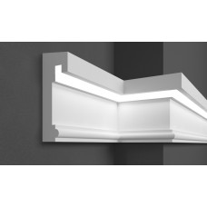 Молдинг фасадный для скрытого освещения Prestige decor MC 309LED (2.00м)