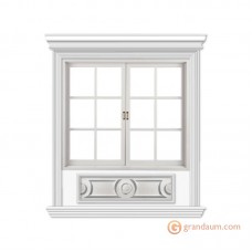 Обрамление окон для фасада решение 10