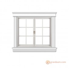 Обрамление окон для фасада решение 3