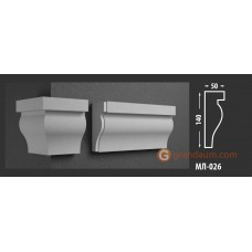 Молдинг фасадный Fastrock МЛ-026 50*140 MM