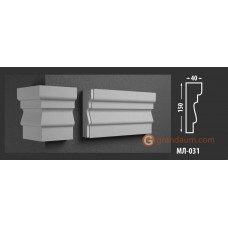 Молдинг фасадный Fastrock МЛ-031 40*150 MM