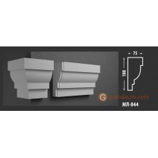 Молдинг фасадный Fastrock МЛ-044 75*180 MM