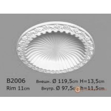 Потолочная розетка Солид B2006