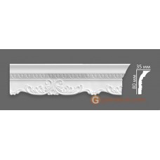 Потолочный плинтус, багет Villa Deco 80 G 35*80MM