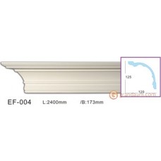 Карниз с гладким профилем Vip decor EF-004