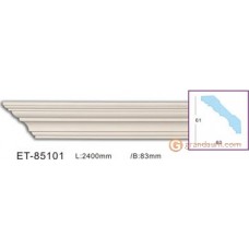 Карниз с гладким профилем Vip decor ET-85101