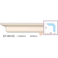 Карниз с гладким профилем Vip decor ET-85103