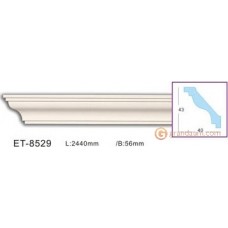 Карниз с гладким профилем Vip decor ET-8529