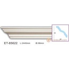 Карниз с гладким профилем Vip decor ET-85622