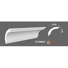Карниз с гладким профилем Vip decor ET-85634